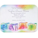 Baby Blocks Birth Announcement