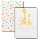 Baby Giraffe Baby Shower Invitation