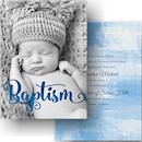 Baptism Glow Baptism Invitation