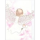Blessed Girl Christening Invitation