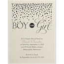 Boy or Girl Gender Reveal Party Invitation