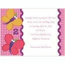 Busy Bee Birthday Party Invitation