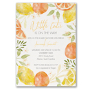 Citrus Celebration Baby Shower Invitation
