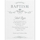 Classic Baptism Baptism Invitation