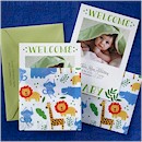 Flora and Fauna Birth Announcement