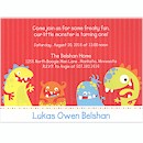 Freaky Fun First Birthday Party Invitation