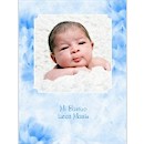 Gift of God in Blue Baptism Invitation