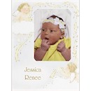 Golden Cherubs Baptism Invitation