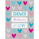 Heart Shower Baby Shower Invitation