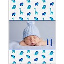 Jungle Babies Photo Birth Announcement