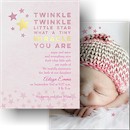 Miracle Twinkle Birth Announcement