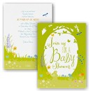 Nature Child Baby Shower Invitation