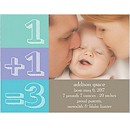 New Math Birth Announcement Magnet
