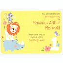 Playtime First Birthday Party Invitation