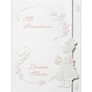 Sacred Day in Pink Baptism Invitation
