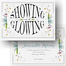 Showing and Glowing Baby Shower Invitation
