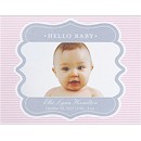 Sweet Frame in Pink Birth Announcement Magnet