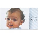 Welcome Baby in Blue Birth Announcement