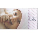 Welcome Baby in Pink Birth Announcement