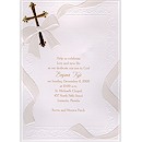 Help Us Celebrate in Gold Baptism Invitation