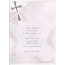 Help Us Celebrate in Silver Baptism Invitation